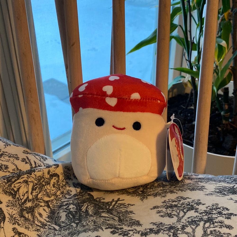 Squishmallow Malcolm the mushroom